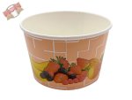 50 Stk. Becher Eisbecher B270 Früchte lachsfarben